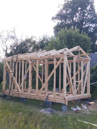 Продам каркас міни будинку.. - фото 1