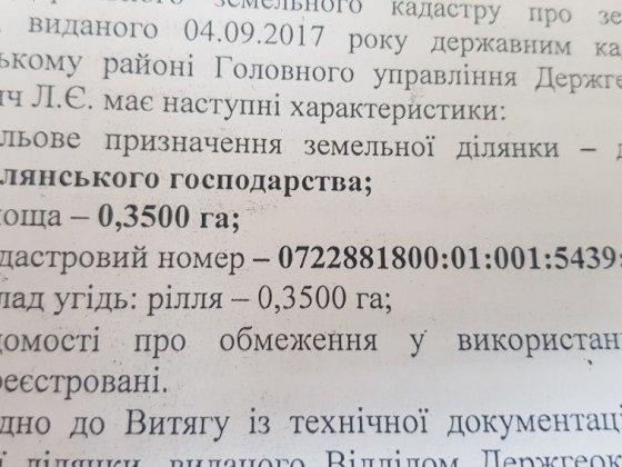 Розпочате будівництво Забороль