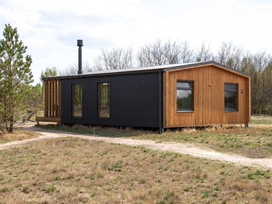 Сучасний, теплий, модульний будинок UltraShelter з ремонтом Бровары