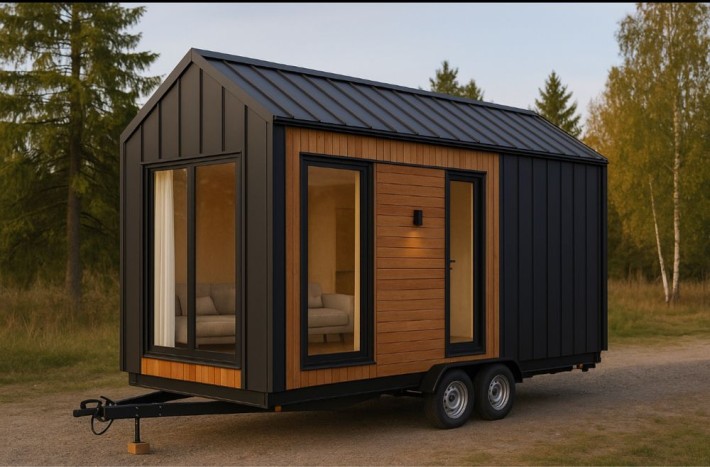Міні будинок Тіні Хаус Барн Хаус Крохитний будинок Модуль пересувний - фото 1