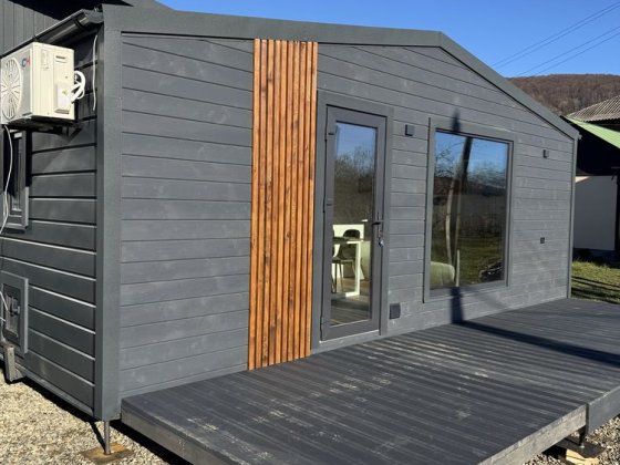 Модульний дерев’яний будинок 7×3 м