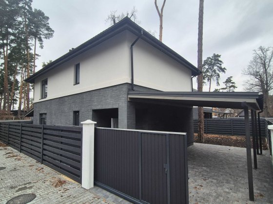 Сучасний будинок 150 м² з терасою 22 м² на 4,5 сотках землі в Бучі Буча