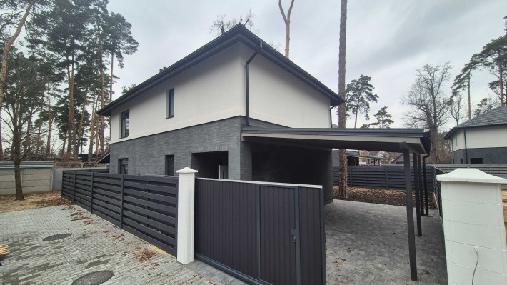 Сучасний будинок 150 м² з терасою 22 м² на 4,5 сотках землі в Бучі - фото 1