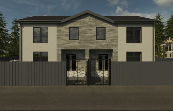 Дуплекс в Лісовій Бучі. З керамоблоку, з штукатуркою, газ.ДЕРЖПРОГРАМИ - фото 1