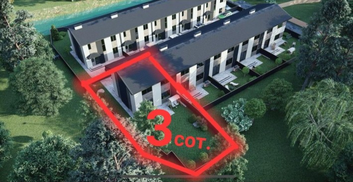 Просторий таунхаус 103 м² в Ірпені + 3 сотки землі! - фото 1