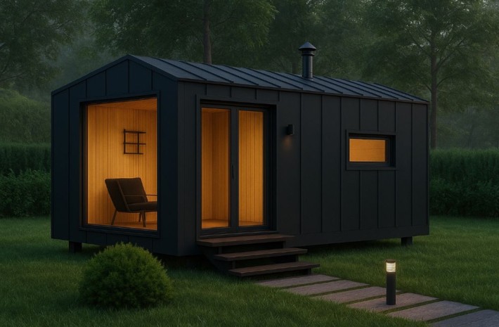 Будинок Барн Barn House модуль лазня гостьовий - фото 1