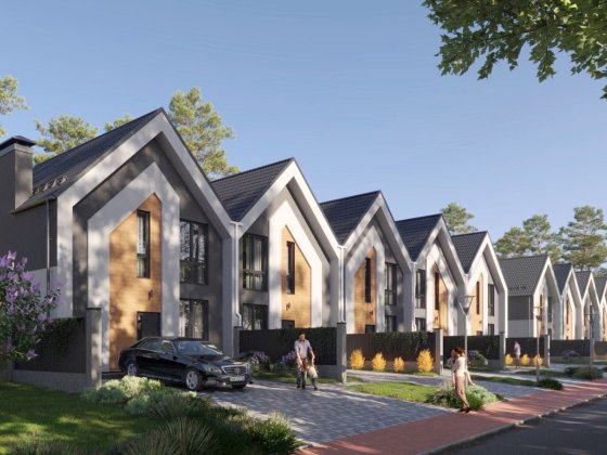 Таунхаус в котеджному містечку, розтермінування, внесок 30% Ирпень