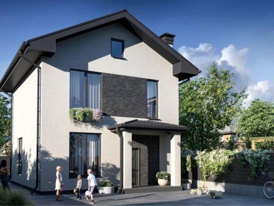 Будинок біля парку Незнайки. Газ. Центральні комунікації 4 сотки землі Ирпень