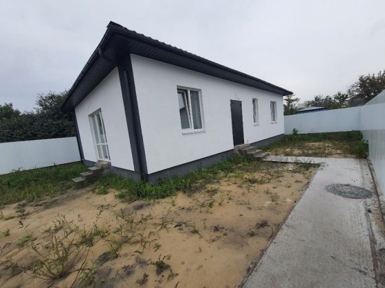 Без % Продам Новий будинок 80м2, під чистову Бориспіль
