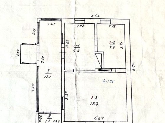 Будинок Рибці, 15 сот Полтава