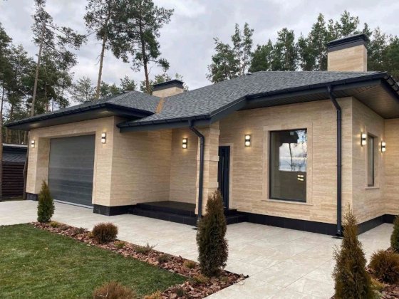 Стильний Одноповерховй котедж в престижному районі Лесової Бучі Буча