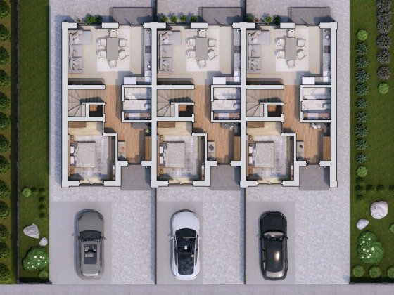 Продам котедж від забудовника, 119 кв.м з парканом, р-н Льонокомбінат Рівне