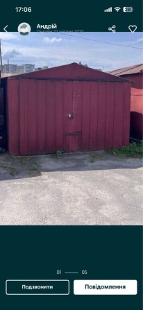 Оренда гараж металевий на Дворецькій - фото 1