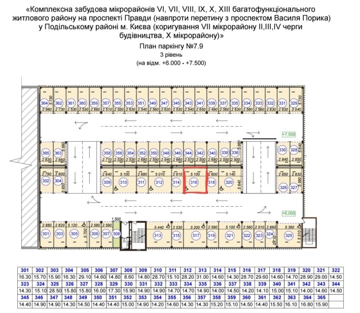 Здам в оренду подвійне паркомісце в ЖК Варшавський З - фото 1