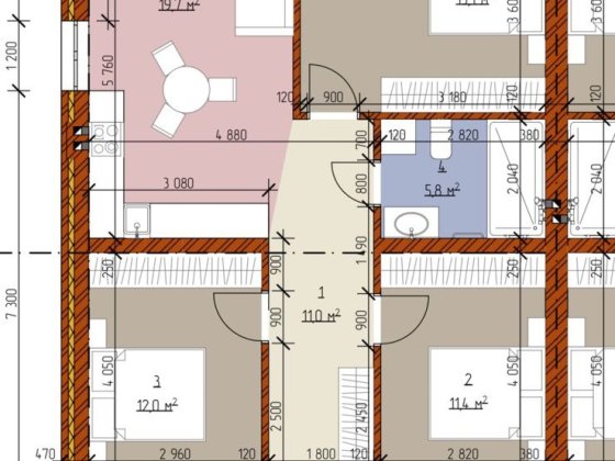 Продаж таунхауса в районі малих хуторів 3хв.до зупинки громад. трансп. Вінниця