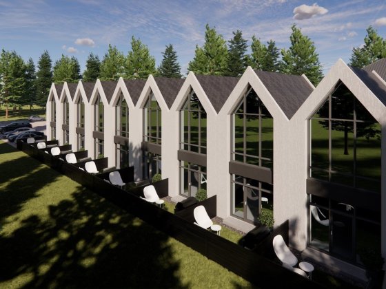 Таунхаз 45 кв. м., власний двір та парковка Софиевская Борщаговка