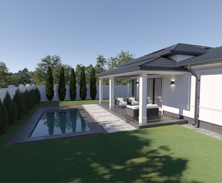 Будинок 135м2, 6-соток, місце під басейн та 2 авто, РОЗСТРОЧКА - фото 1