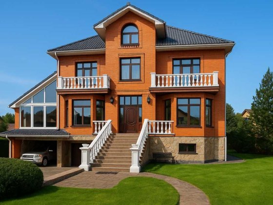 Будинок з бомбосховищем, сауна, тераса та власними озером, Борщагівка Петропавловская Борщаговка