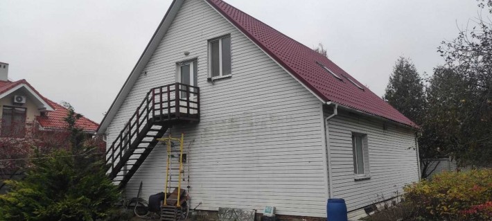 Дом 170м², ремонт в П. Борщаговка. Кирпич, газ, 8 сот. 5 км от Киева - фото 1