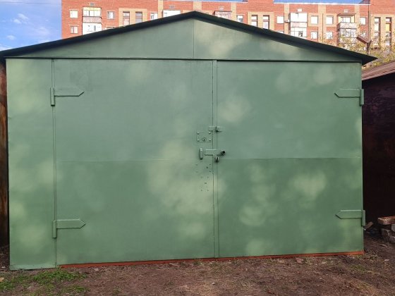 Гараж металлический 6.1х3.5