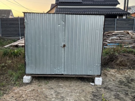 Гараж металевий