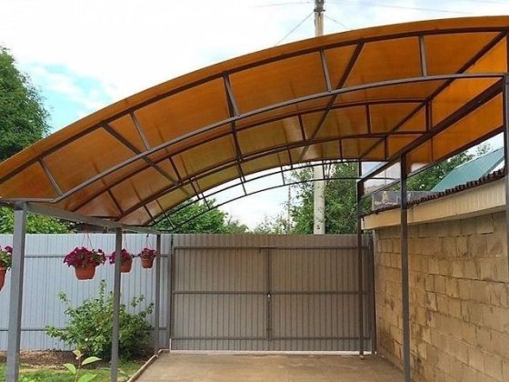 Навес для парковки авто Днепр