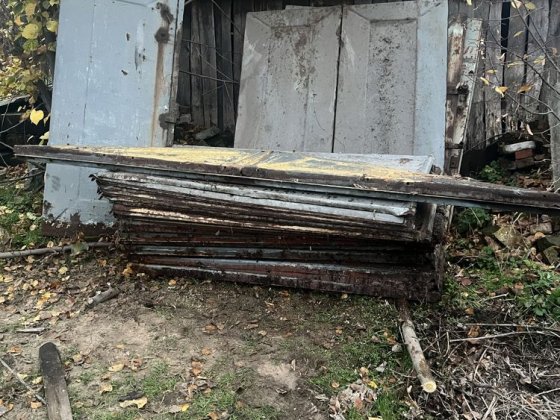 Гараж секційний металевий Днепр