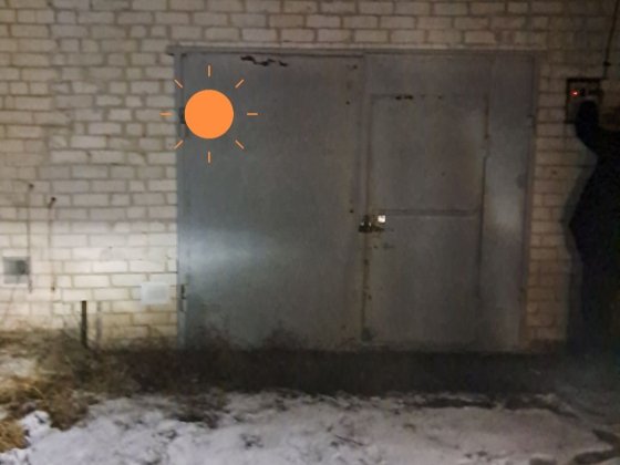 Гараж ГСК "Олимпиец" Новые дома, ул. Олимпийская, Дворец спорта