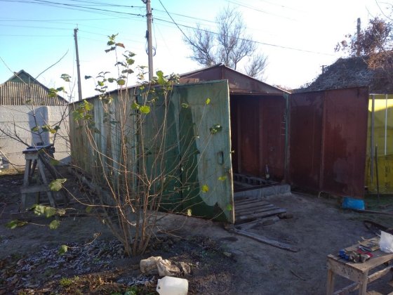 Гараж металевий розбірний