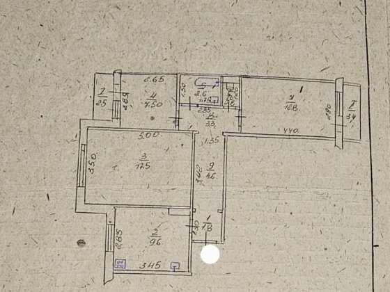 Продам 3х квартира на Дачном, Киевская 107 Охтирка