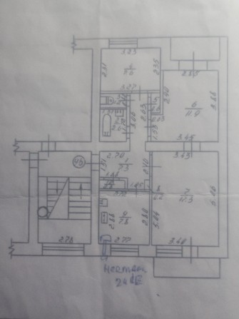 Продам 3 кімнатну квартиру - фото 1