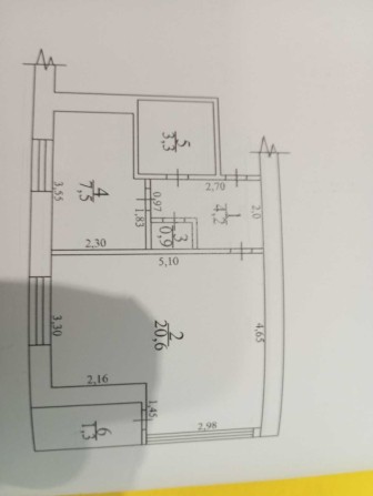 Продам однокомнатную квартиру - фото 1