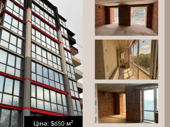 Сучасна квартира у новобудові Борщев