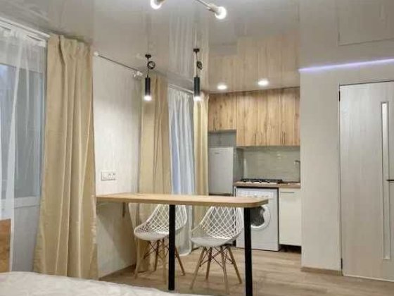 ПРОДАЖА 1к.квартиры-студии, ЕВРО-ремонт, меб./техн., Черемушки, утепл. Каменское