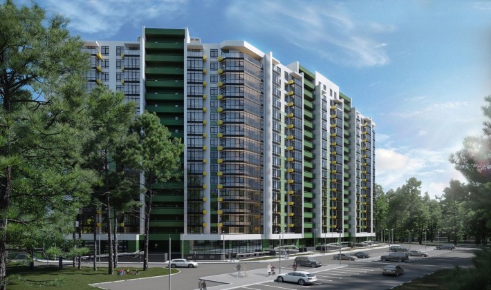 Продаж 1к. квартири пл. 37, 52 м2 в ЖК "Київські Зорі" в м. Вишгород - фото 1