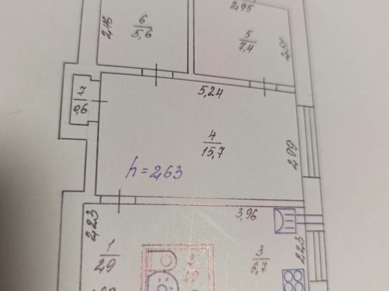Продам 3х кімнатну квартиру Каменка
