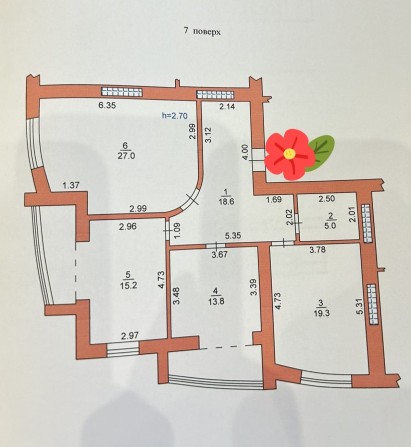 Большая 3х комнатная в Монолите - фото 1