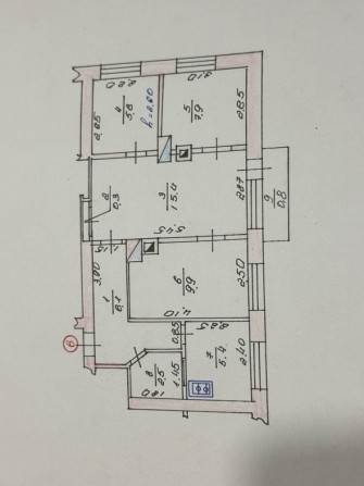 Продам простору велику квартиру в м.Ківерці - фото 1