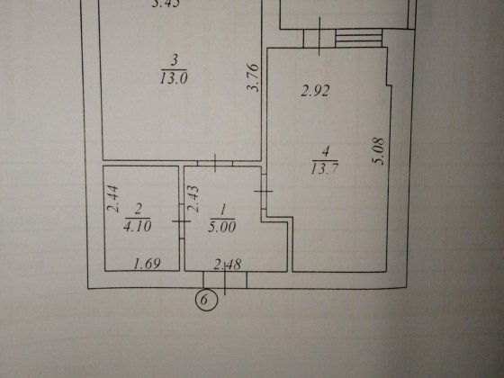 1 кімнатна квартира! Зданий будинок! Готові документи! Гостомель