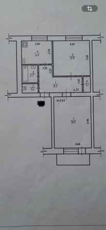 ‼️Продаж 2 кімнатної‼️ - фото 1