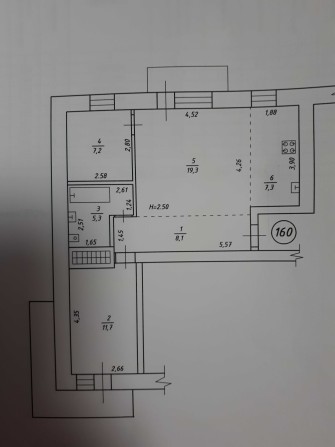 3-кімнатна квартира в Конотопі - фото 1