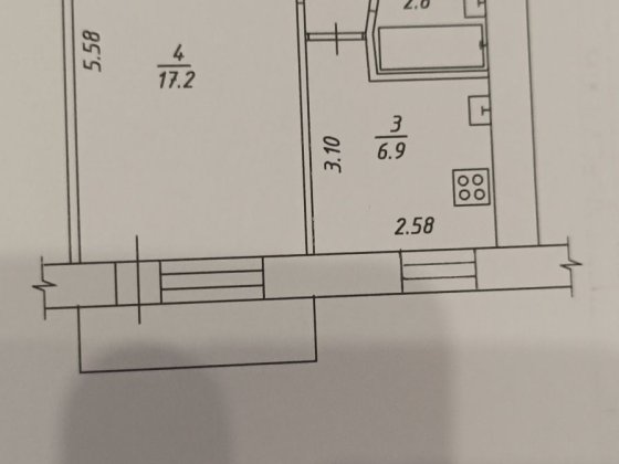 Продам квартиру  4/5 Конотоп