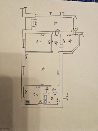 Продам велику 3 кімнатну квартиру 83,1 м² - фото 1