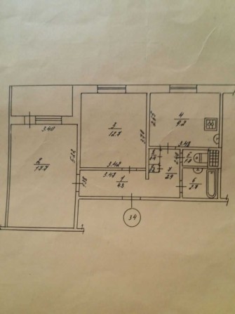 Продам 2-х кімнатну квартиру м. Миргород. ВЛАСНИК - фото 1