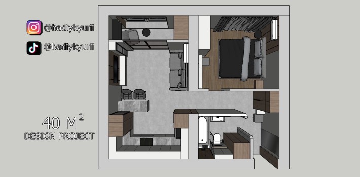 Однокімнатна квартира в новобудові - фото 1