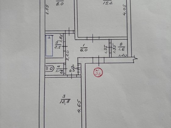 Квартира з індивідуальним опаленням Звягель