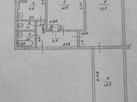 Продається 3-кімнатна квартира в затишному спальному районі Самар