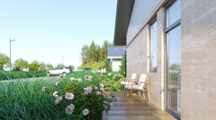 Каартира 37 м2, рядом с лесом и озером. - фото 1