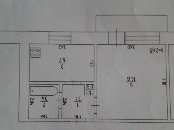 Продається однокімнатна квартира в місті Ромни по вул Горького 248 Ромны