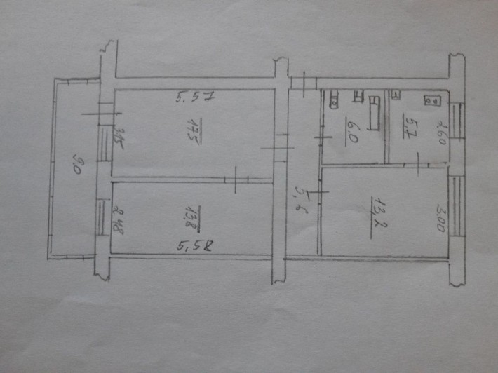 Продаю або міняю 3 кімнатну квартиру з ремонтом на меньшу з доплатою - фото 1